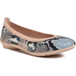 Baleriny HISPANITAS - Capri-V20 HV00012 Tornasol. Różowe baleriny damskie Hispanitas, bez wzorów, ze skóry, bez obcasa. Za 389,00 zł.