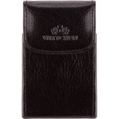 Etui na wizytówki 21-2-151-1. Czarne portfele damskie marki Wittchen, bez wzorów. Za 89,00 zł.