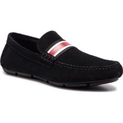 Mokasyny CALVIN KLEIN - Kashton F0992 Black/White/Cherry. Czarne mokasyny męskie Calvin Klein, z zamszu, eleganckie. W wyprzedaży za 439,00 zł.