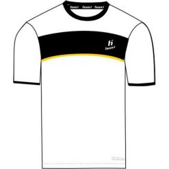 T-shirty chłopięce: Huari T-shirt juniorski Lopez Kids T-shirt White/ Black / Cyber Yellow r. 122
