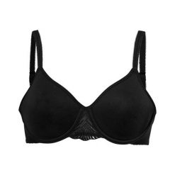 Triumph Biustonosz My Perfect Shaper czarny female czarny 90D. Czarne biustonosze sportowe damskie Triumph, z haftami, trekkingowe. Za 189,00 zł.