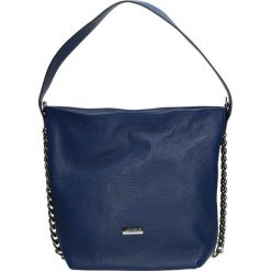 Torba - 4-226-O D BLU. Szare torebki klasyczne damskie Venezia, ze skóry. Za 399,00 zł.