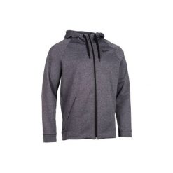 Bluza na zamek z kapturem Gym & Pilates 900 męska. Szare bluzy męskie marki Nike, s, z poliesteru, z kapturem. Za 219,99 zł.