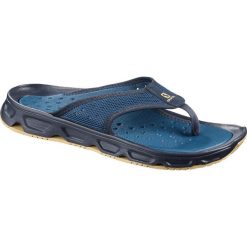 Salomon RX Break 4.0 Japonki Niebieski. Niebieskie klapki męskie Salomon, w paski, z materiału. Za 240,95 zł.