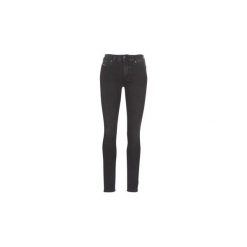 Jeansy slim fit Diesel D ROISIN. Czarne jeansy damskie Diesel, bez wzorów, z jeansu. Za 519,00 zł.