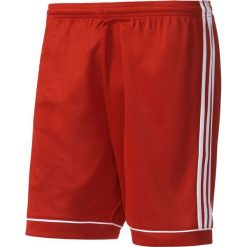 Spodenki sportowe męskie: Adidas Spodenki piłkarskie męskie Squadra 13 czerwono-białe r. XL (BJ9226)