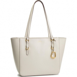 Torebka LAUREN RALPH LAUREN - Bennington 431687508005 Medium Vanilla. Białe torebki klasyczne damskie Lauren Ralph Lauren, ze skóry, duże. Za 999,00 zł.