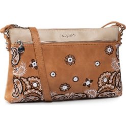 Torebka DESIGUAL - 20SAXPB8 6000. Pomarańczowe listonoszki damskie Desigual, na co dzień, bez wzorów, ze skóry ekologicznej, bez dodatków. W wyprzedaży za 199,00 zł.
