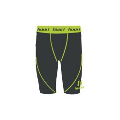 Chinosy chłopięce: Huari Spodnie juniorskie Parma Jr Pirate Black/tender Shoots r. 140