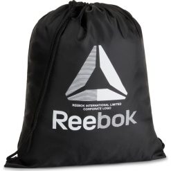Plecak Reebok - Te Gymsack EC5561 Black. Czarne plecaki męskie Reebok, z materiału, sportowe. W wyprzedaży za 29,00 zł.