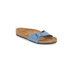 Klapki Birkenstock MADRID. Niebieskie kapcie męskie Birkenstock, bez wzorów. Za 181,30 zł.