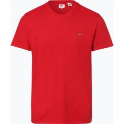 Levi's - T-shirt męski, czerwony. Czerwone t-shirty męskie Levi's®, s, z aplikacjami, bez kołnierzyka. Za 99,95 zł.