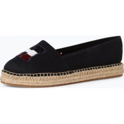 Tommy Hilfiger - Espadryle damskie, niebieski. Szare espadryle damskie marki Tamaris, z materiału. Za 229,95 zł.