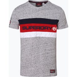 Superdry - T-shirt męski, szary. Szare t-shirty męskie marki Superdry, s, bez wzorów, bez kołnierzyka. Za 149,95 zł.