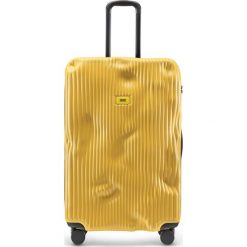 Walizka Stripe duża Mustard Yellow. Żółte walizki Crash Baggage, bez wzorów. Za 1376,00 zł.