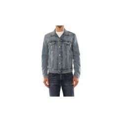 Kurtki jeansowe Levis 72334 THE TRUCKER JACKET. Niebieskie kurtki męskie Levi's®, s, bez wzorów, z jeansu, bez kaptura. Za 357,86 zł.