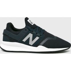 New Balance - Buty MS247FD. Niebieskie buty sportowe męskie marki New Balance, z gumy, na sznurówki. Za 369,90 zł.