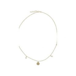 Złoty naszyjnik choker z cyrkoniami i kołem 333. Żółte naszyjniki damskie Atdiament, z cyrkonią, złote. Za 349,00 zł.