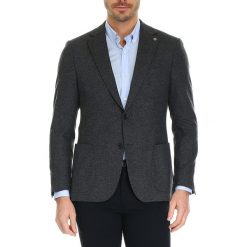 Marynarki męskie slim fit: Marynarka w kolorze szarym