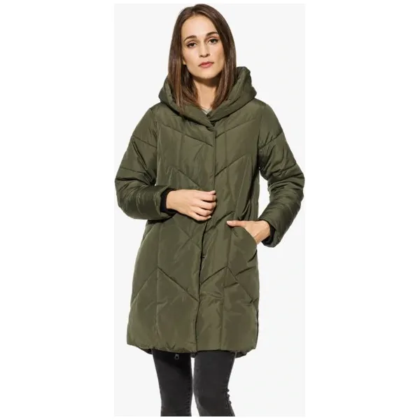 Feewear Kurtka Masho , khaki, rozmiar XS. Brązowe kurtki damskie Feewear, na zimę, s, bez wzorów, z poliesteru, bez kaptura. W wyprzedaży za 143,99 zł.