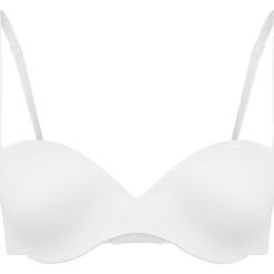 Biustonosze bardotka: Maidenform COMFORT DEVOTION Biustonosz bardotka white