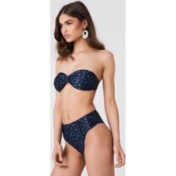Stroje dwuczęściowe damskie: NA-KD Swimwear Dół bikini z wysokim stanem – Black