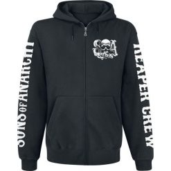 Sons Of Anarchy Reaper Crew Bluza z kapturem rozpinana czarny. Czarne bluzy męskie marki Sons Of Anarchy, l, z nadrukiem, z kapturem. Za 184,90 zł.