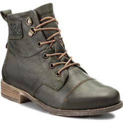Botki JOSEF SEIBEL - Sienna 17 99617 MI720 103 Bosco. Zielone botki damskie na obcasie marki Josef Seibel, z materiału. W wyprzedaży za 279,00 zł.