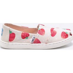 Toms - Tenisówki dziecięce Classic. Szare trampki dziewczęce marki Toms, z gumy. Za 169,90 zł.