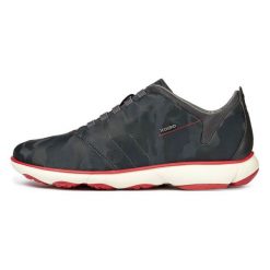 Geox tenisówki męskie Nebula 41 szary. Szare trampki męskie Geox, bez wzorów, bez zapięcia. W wyprzedaży za 374,00 zł.