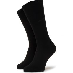 Zestaw 3 par wysokich skarpet unisex BOSS - 3P Rs Uni Sp Cc 50388453 001. Czarne skarpetki damskie Boss, bez wzorów, z elastanu. Za 89,00 zł.
