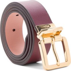 Paski damskie: Pasek Damski LAUREN RALPH LAUREN - Dryden 412665677008 XS Merlot/Ros