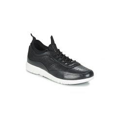 Buty Geox BRATTLEY B. Czarne trampki męskie Geox, bez wzorów, bez zapięcia. Za 433,30 zł.