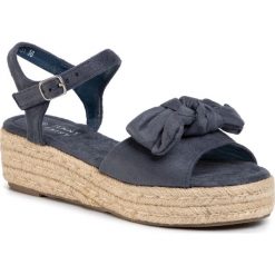 Espadryle JENNY FAIRY - WS6958-01 Navy. Niebieskie espadryle damskie Jenny Fairy, z aplikacjami, z tworzywa sztucznego, bez obcasa. W wyprzedaży za 44,99 zł.