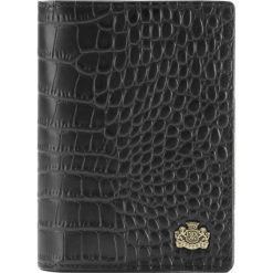 Etui na dokumenty 15-2-048-1. Czarne portfele damskie marki Wittchen, bez wzorów. Za 229,00 zł.