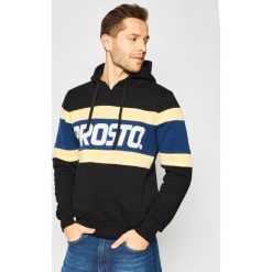 Bluza PROSTO. KLASYK Ole 8774. Czarne bluzy męskie Prosto., xxl, bez wzorów, z bawełny, bez kołnierzyka, bez rękawów, bez kaptura. Za 269,00 zł.