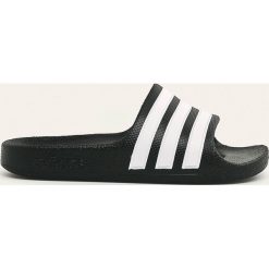 Adidas Performance - Klapki dziecięce. Czarne sandały chłopięce adidas Performance, z materiału, bez zapięcia. Za 69,90 zł.