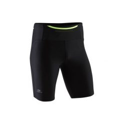 Legginsy krótkie TRAIL. Czarne kalesony męskie marki KALENJI, xs. Za 59,99 zł.