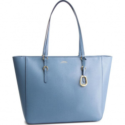 Torebka LAUREN RALPH LAUREN - Bennington 431687507015 Blue. Niebieskie torebki klasyczne damskie marki Lauren Ralph Lauren, bez wzorów, ze skóry, klasyczne, bez dodatków. Za 1089,00 zł.