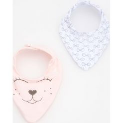 Chusty damskie: Dzianinowa chusta 2 pack – Różowy