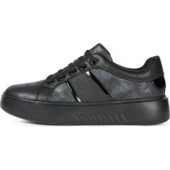 Geox tenisówki damskie NHENBUS D048DA 0PVBU C9999 35 Czarne. Czarne trampki i tenisówki damskie Geox, bez wzorów, bez zapięcia. Za 389,00 zł.