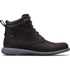 Buty męskie Columbia Grixen 1862741010. Czarne buty trekkingowe męskie Columbia, bez zapięcia. Za 509,99 zł.