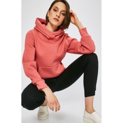 Femi Pleasure - Bluza. Różowe bluzy damskie marki Femi Stories, s, bez wzorów, z bawełny, bez rękawów, z kapturem. W wyprzedaży za 219,90 zł.