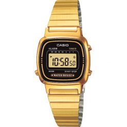 Zegarek CASIO - Vintage LA670WEGA-1EF Gold/Gold. Żółte zegarki damskie CASIO. Za 219,00 zł.