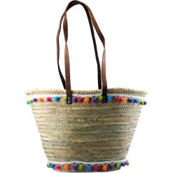 Torebki klasyczne damskie: Torebka w kolorze beżowym – (S)50 x (W)33 x (G)32 cm