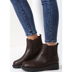 Brązowe Botki Wonderful World. Białe botki damskie saszki marki vices. Za 89,99 zł.