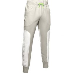 Under Armour Moments Spodnie dresowe Brązowy Szary Beżowy. Szare spodnie męskie Under Armour, xl, bez wzorów, z bawełny. Za 326,95 zł.