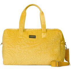 Torba Pebbles musztardowa. Torby podróżne Essenza, w paski. Za 440,00 zł.