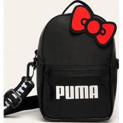 Puma - Plecak x Hello Kitty. Czarne plecaki damskie Puma, z nadrukiem, z poliesteru. W wyprzedaży za 179,90 zł.
