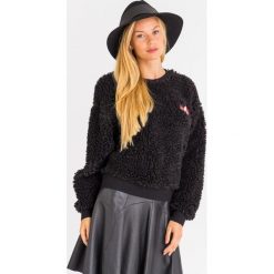 BLUZA CORONE sportmax code. Czarne bluzy damskie l, z aplikacjami, z dzianiny. Za 401,40 zł.